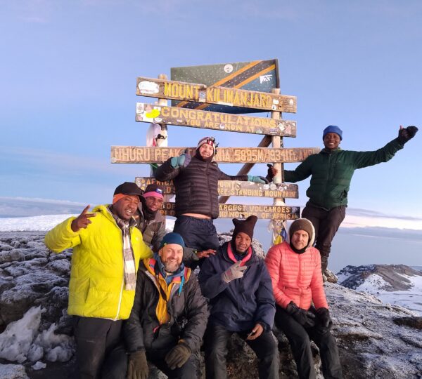 Kilimanjaro climbing