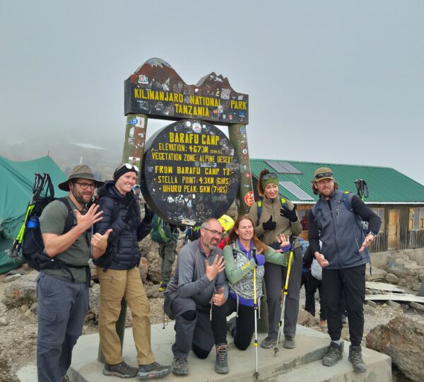 Kilimanjaro climbing