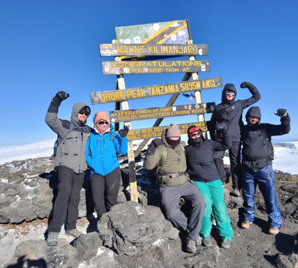 Kilimanjaro climbing